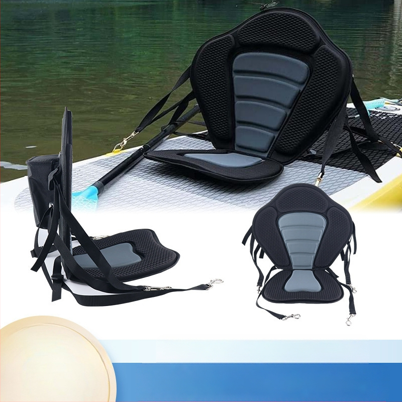 Kajaks, piepūšamā laiva, sēdekļa spilvens, kanoe, airēšana ar maisu, atzveltne, sērfošanas dēlis, airēšanas dēlis, regulējams ekrāns