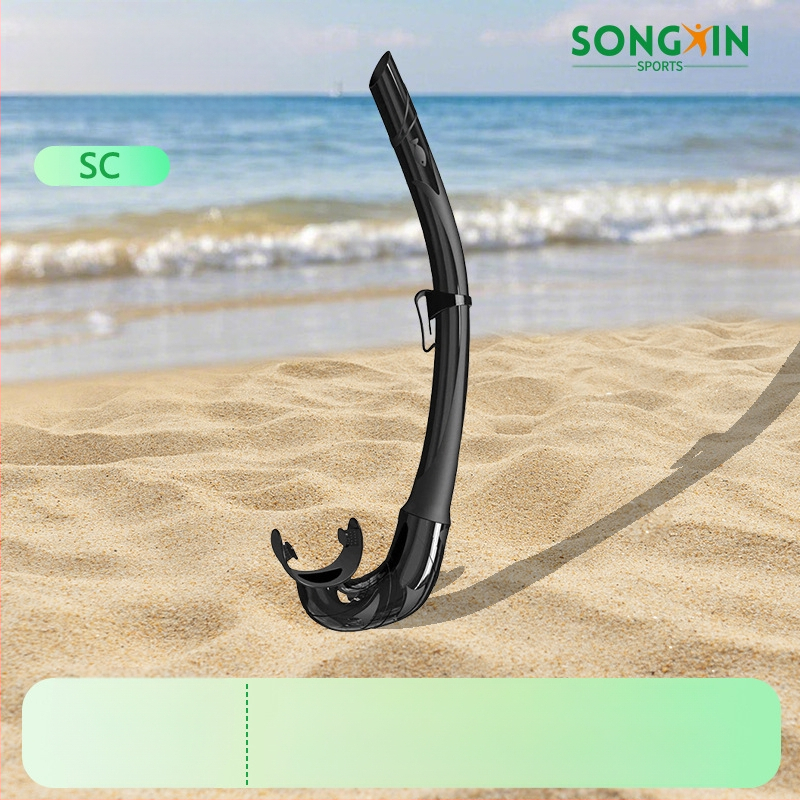 Importēta šķidrā silikona bezmaksas niršanas snorkelēšanas saliekamā caurules niršanas šļūtene