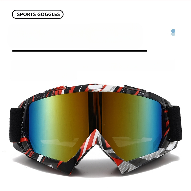 Āra motociklu vēja necaurlaidīgas aizsargbrilles Harley Retro vēja necaurlaidīgas smilšu aizsargbrilles slēpošanas brilles vīriešiem un sievietēm vairumtirdzniecībā