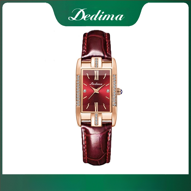 Uus Square naiste käekell veekindel moodne kvartskell TikTok live piiriülene kuum terasest vöö liblikpandlaga