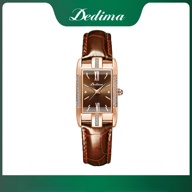 Uus Square naiste käekell veekindel moodne kvartskell TikTok live piiriülene kuum terasest vöö liblikpandlaga