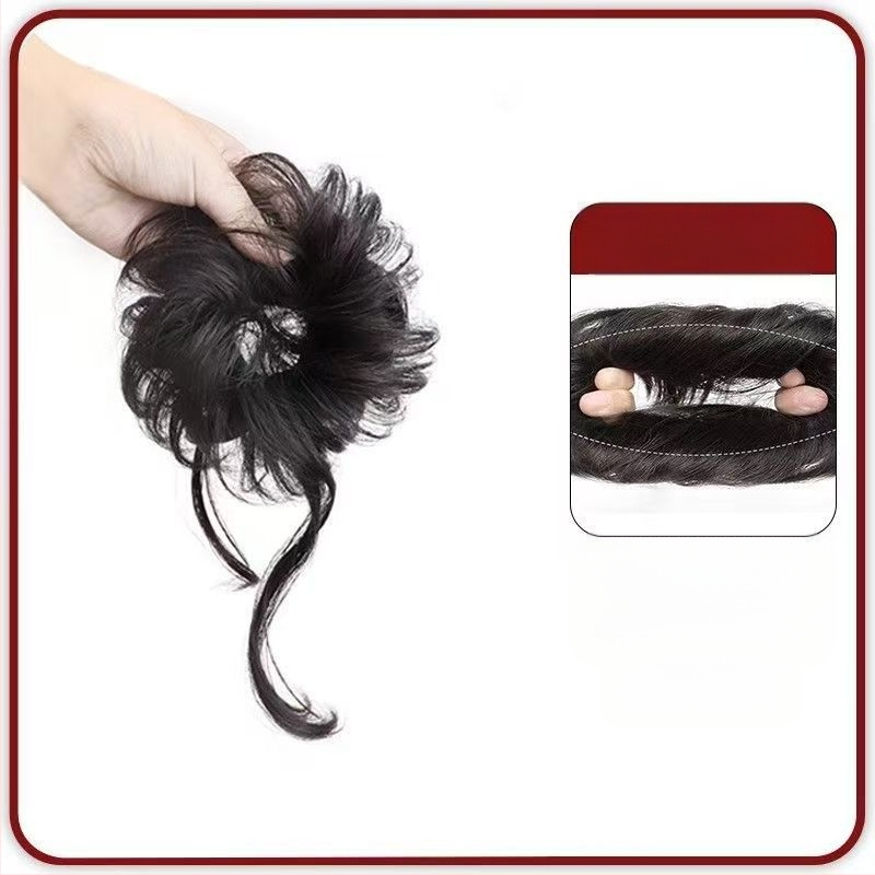 Mėsos kukulio galvos simuliacija plaukų sukibimas sukibimas atmosfera jausmas dukra pumpuras aukštas kaukolės viršus diskas plaukai pūkuotas papildomas susitraukimas diskas plaukų artefaktas