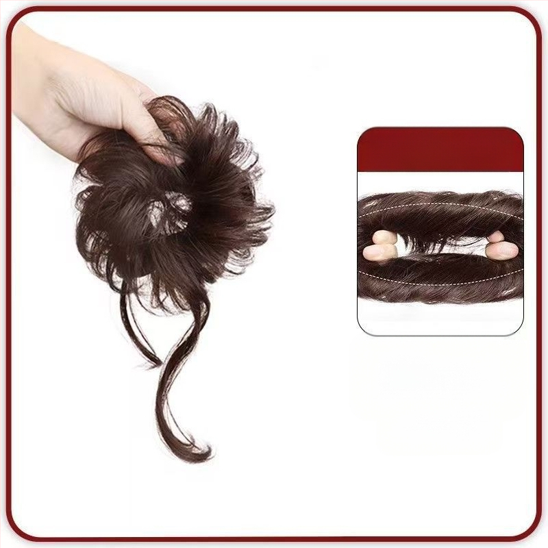 Mėsos kukulio galvos simuliacija plaukų sukibimas sukibimas atmosfera jausmas dukra pumpuras aukštas kaukolės viršus diskas plaukai pūkuotas papildomas susitraukimas diskas plaukų artefaktas