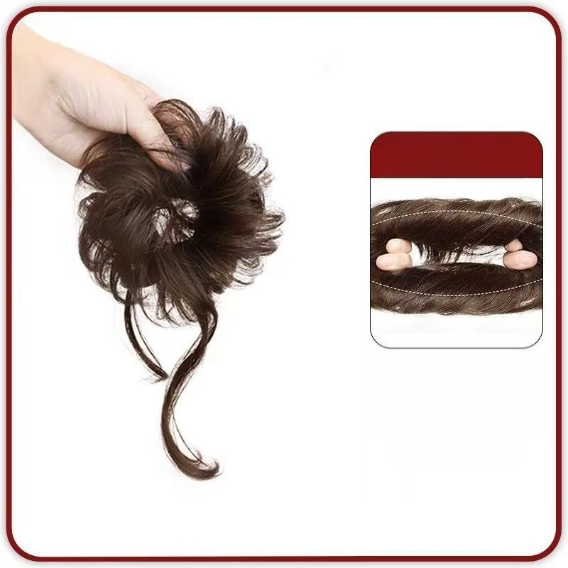 Mėsos kukulio galvos simuliacija plaukų sukibimas sukibimas atmosfera jausmas dukra pumpuras aukštas kaukolės viršus diskas plaukai pūkuotas papildomas susitraukimas diskas plaukų artefaktas