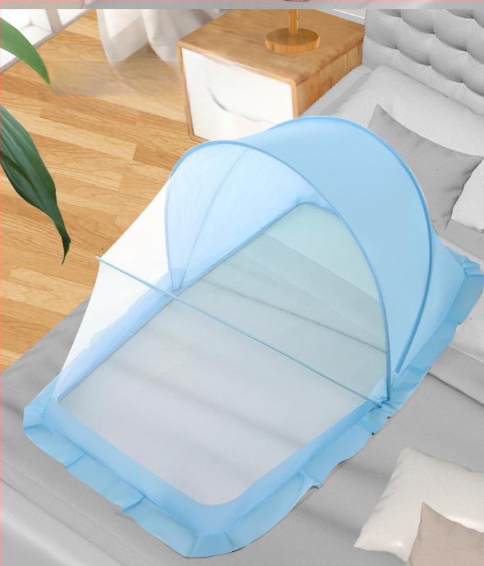 Bērnu moskītu tīkls, bērnu jurta, pretodu, pilnībā pārklāts, saliekams, jaundzimušā, bērnu gulta, bez pamatnes, universāls