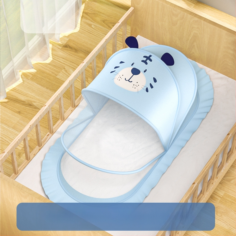 Bērnu moskītu tīkls, bērnu jurta, pretodu, pilnībā pārklāts, saliekams, jaundzimušā, bērnu gulta, bez pamatnes, universāls