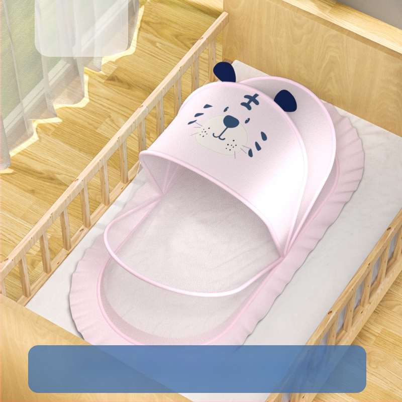 Bērnu moskītu tīkls, bērnu jurta, pretodu, pilnībā pārklāts, saliekams, jaundzimušā, bērnu gulta, bez pamatnes, universāls