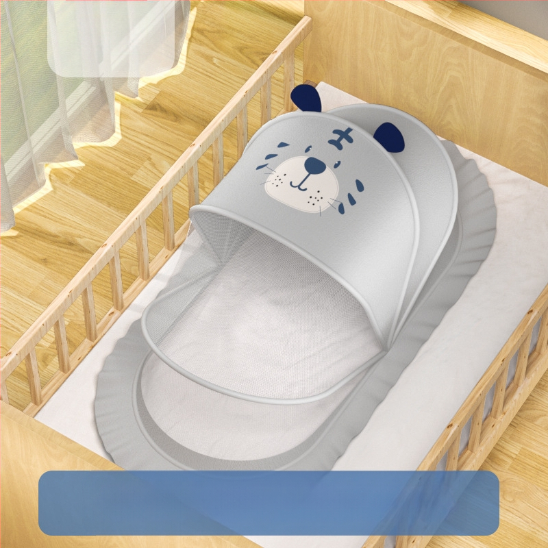 Bērnu moskītu tīkls, bērnu jurta, pretodu, pilnībā pārklāts, saliekams, jaundzimušā, bērnu gulta, bez pamatnes, universāls