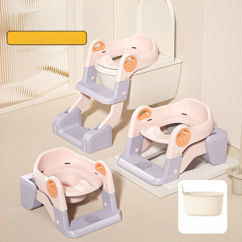 Bērnu tualetes kāpnes, bērnu podiņa sēdeklis, bērnu tualetes paklājiņš, zīdaiņu tualetes sēdekļa spilvens, podiņa sēdekļa gredzens, podiņa sēdeklis ar uzglabāšanas vietu, podiņš