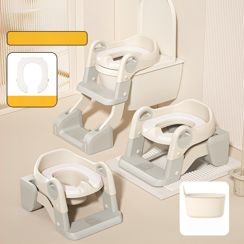 Bērnu tualetes kāpnes, bērnu podiņa sēdeklis, bērnu tualetes paklājiņš, zīdaiņu tualetes sēdekļa spilvens, podiņa sēdekļa gredzens, podiņa sēdeklis ar uzglabāšanas vietu, podiņš