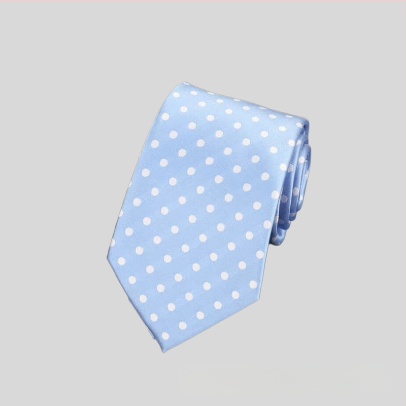 Rūpnīcas noliktavā vairumtirdzniecības formāls apģērbs biznesa modes ikdienas 8CM polka dot vienkrāsains kāzu profesionāls darba kaklasaites punkts