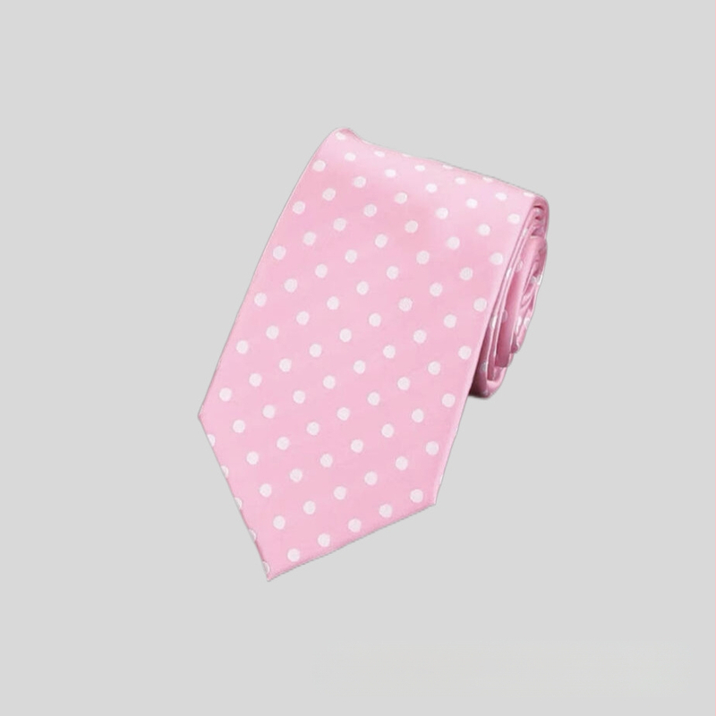 Rūpnīcas noliktavā vairumtirdzniecības formāls apģērbs biznesa modes ikdienas 8CM polka dot vienkrāsains kāzu profesionāls darba kaklasaites punkts