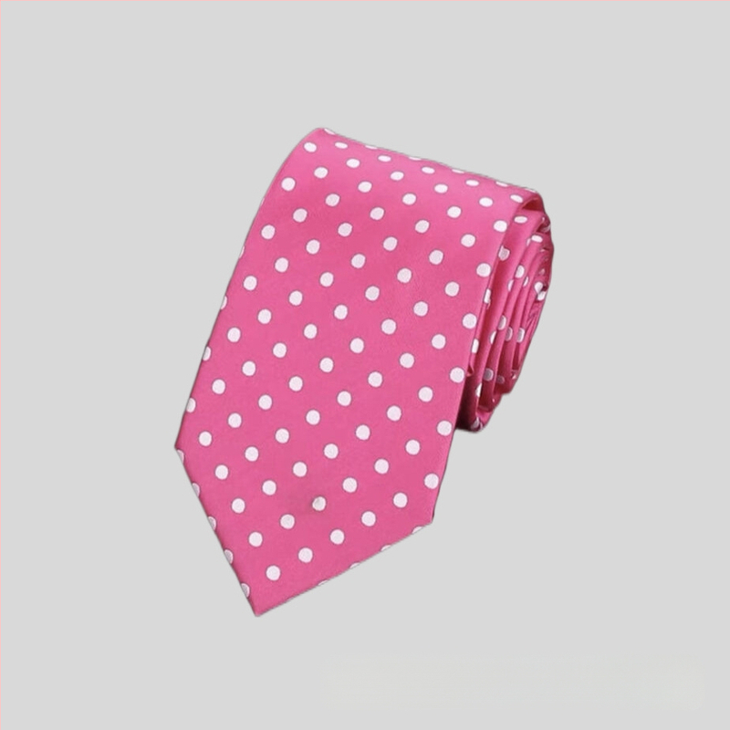 Rūpnīcas noliktavā vairumtirdzniecības formāls apģērbs biznesa modes ikdienas 8CM polka dot vienkrāsains kāzu profesionāls darba kaklasaites punkts