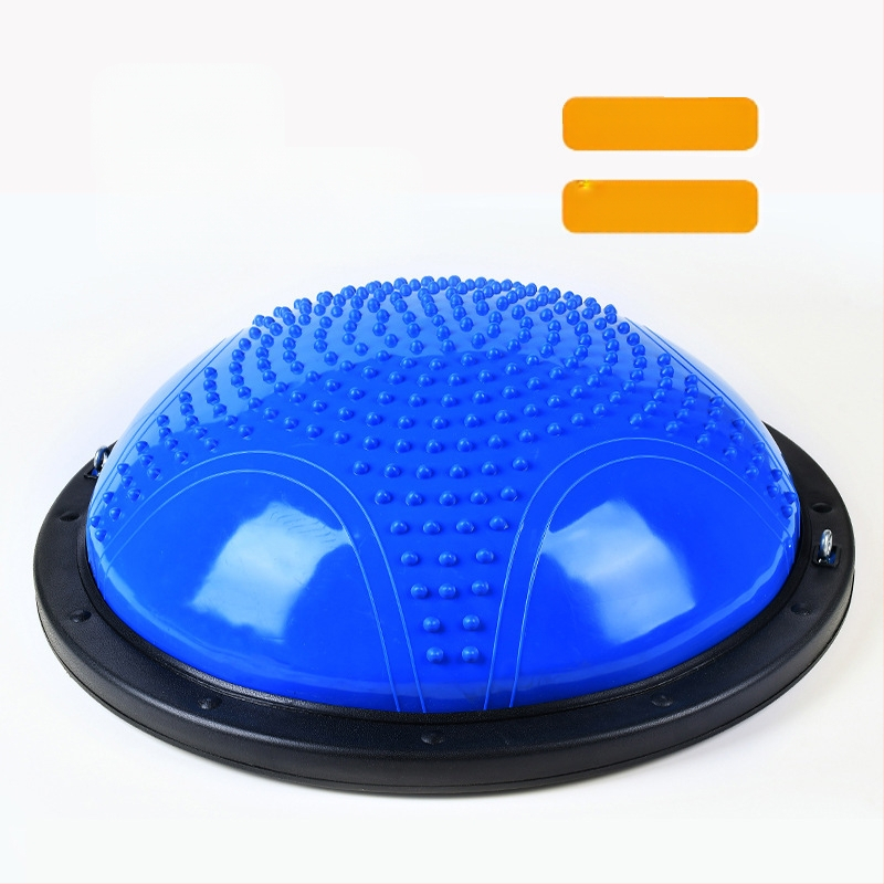 Bangos greičio kamuolys, pusapvalis balanso kamuolys, sutirštintas sprogimui atsparus jogos kamuolys, fitneso treniruočių įranga, pilatesas, žingsniavimas pėsčiomis, namų pusrutulis