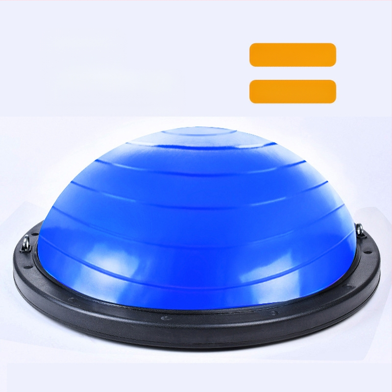 Bangos greičio kamuolys, pusapvalis balanso kamuolys, sutirštintas sprogimui atsparus jogos kamuolys, fitneso treniruočių įranga, pilatesas, žingsniavimas pėsčiomis, namų pusrutulis