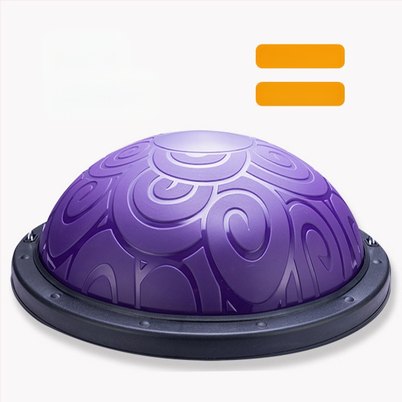 Bangos greičio kamuolys, pusapvalis balanso kamuolys, sutirštintas sprogimui atsparus jogos kamuolys, fitneso treniruočių įranga, pilatesas, žingsniavimas pėsčiomis, namų pusrutulis