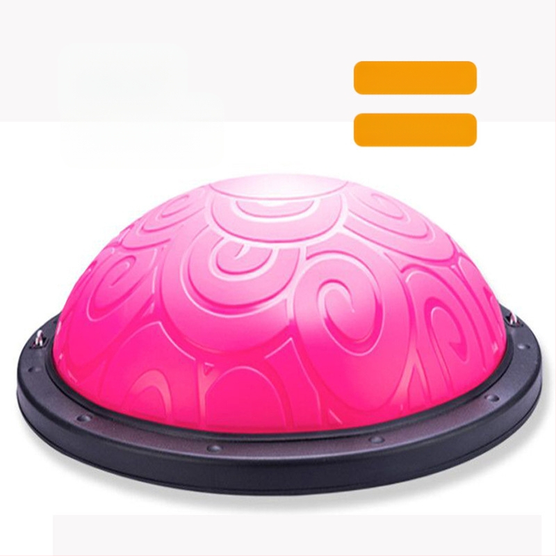 Bangos greičio kamuolys, pusapvalis balanso kamuolys, sutirštintas sprogimui atsparus jogos kamuolys, fitneso treniruočių įranga, pilatesas, žingsniavimas pėsčiomis, namų pusrutulis