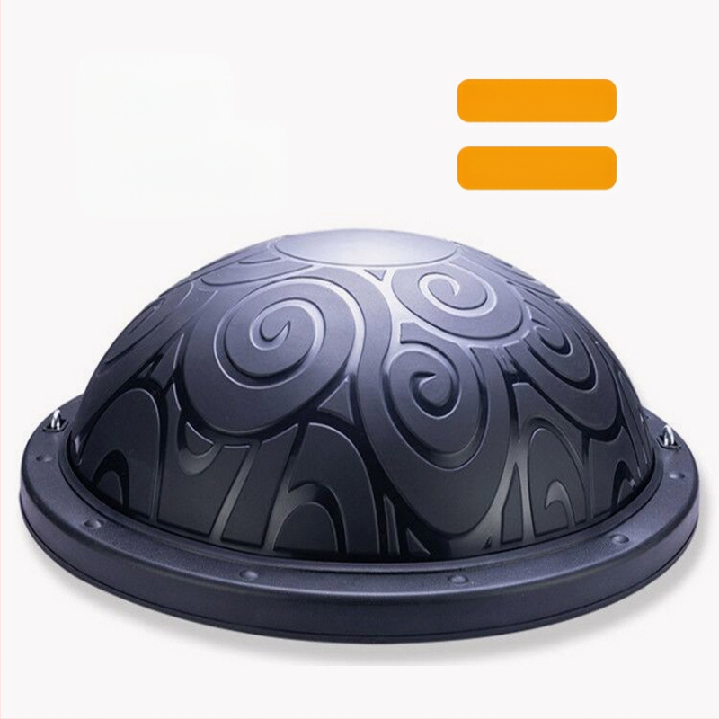 Bangos greičio kamuolys, pusapvalis balanso kamuolys, sutirštintas sprogimui atsparus jogos kamuolys, fitneso treniruočių įranga, pilatesas, žingsniavimas pėsčiomis, namų pusrutulis