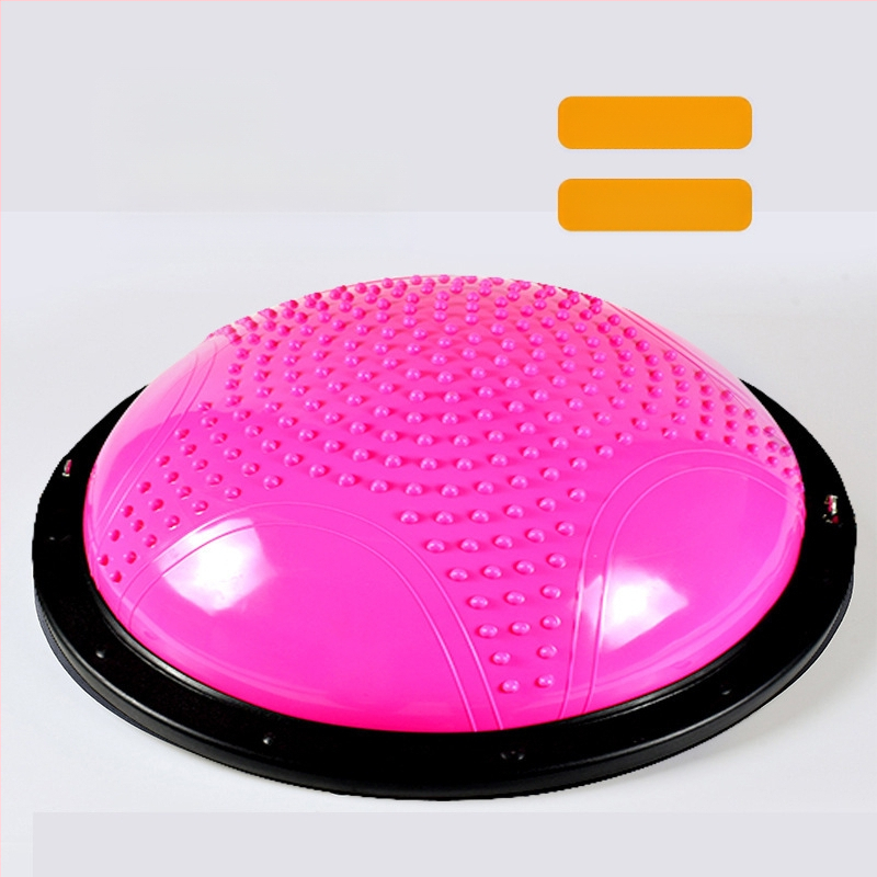 Bangos greičio kamuolys, pusapvalis balanso kamuolys, sutirštintas sprogimui atsparus jogos kamuolys, fitneso treniruočių įranga, pilatesas, žingsniavimas pėsčiomis, namų pusrutulis