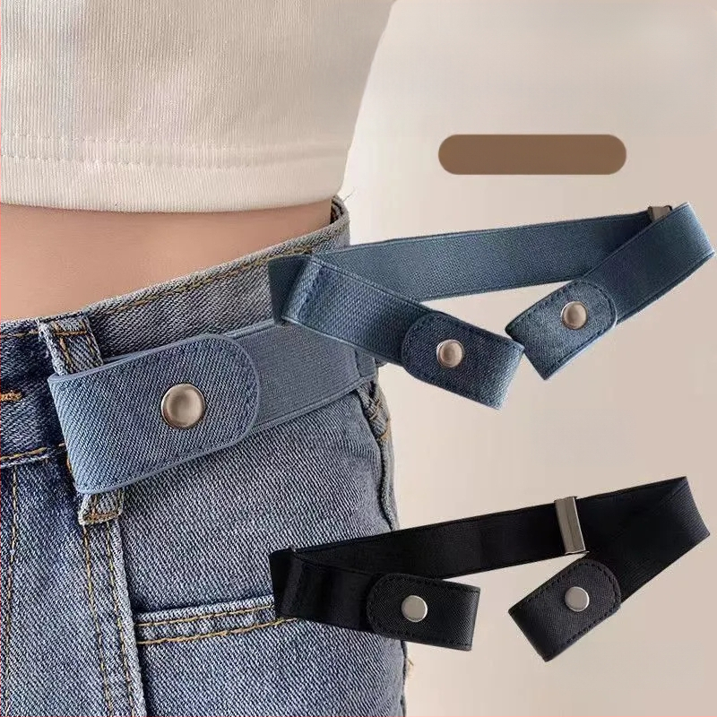 Lazy Belt Nevidljive hlače bez tragova Široke traperice s uskim strukom Velike sitniše Mali uski struk Stezanje artefakt za žene