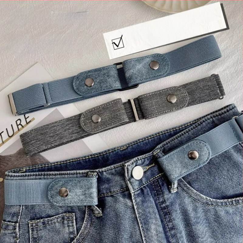 Lazy Belt Nevidljive hlače bez tragova Široke traperice s uskim strukom Velike sitniše Mali uski struk Stezanje artefakt za žene