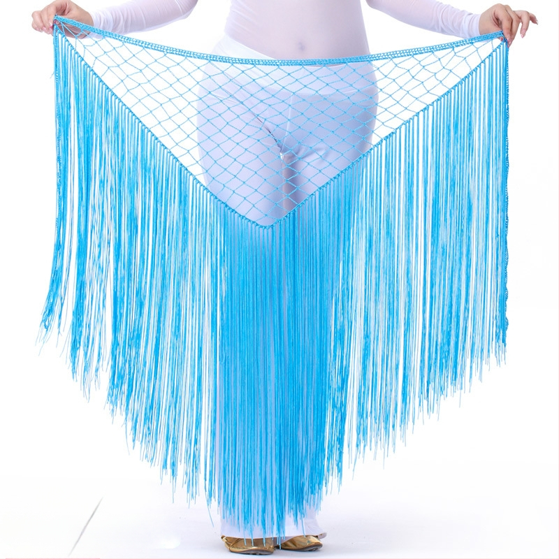 Argentina stiilis kolmnurkne rätik-sall, kõhutantsu kostüüm, kõhutantsu vöökett, kõhutantsu puusarätik, merineitsi puusarätik