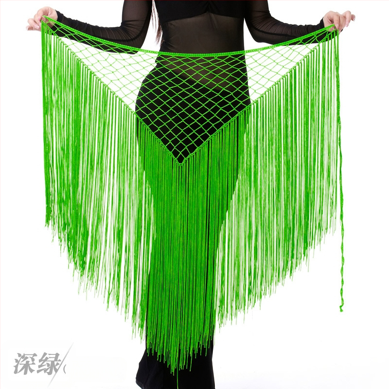 Argentina stiilis kolmnurkne rätik-sall, kõhutantsu kostüüm, kõhutantsu vöökett, kõhutantsu puusarätik, merineitsi puusarätik