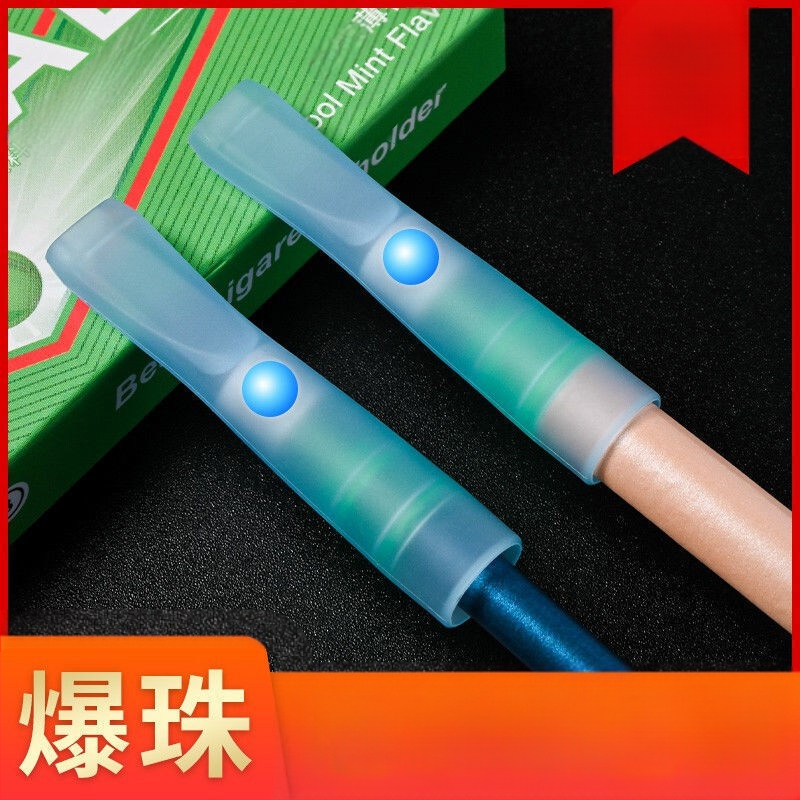 Yajue vienreizlietojamais daudzfunkcionālais augļu garšas pērlīšu cigarešu turētāja filtrs vīriešiem un sievietēm, augstas klases biezs un plāns divējāda lietojuma cigarešu turētāja filtrs vairumtirdzniecībā