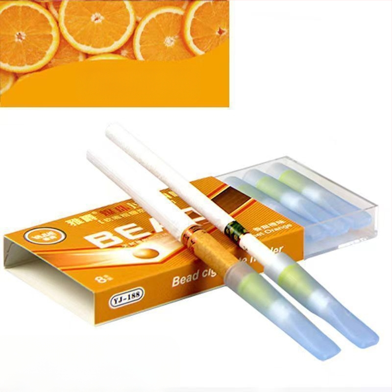 Yajue vienreizlietojamais daudzfunkcionālais augļu garšas pērlīšu cigarešu turētāja filtrs vīriešiem un sievietēm, augstas klases biezs un plāns divējāda lietojuma cigarešu turētāja filtrs vairumtirdzniecībā