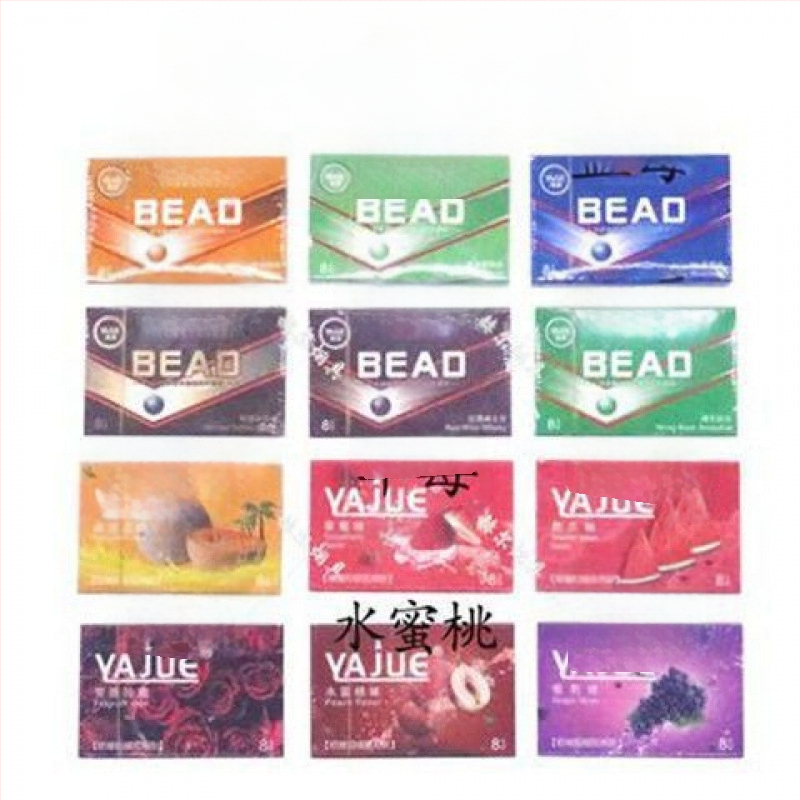 Yajue vienreizlietojamais daudzfunkcionālais augļu garšas pērlīšu cigarešu turētāja filtrs vīriešiem un sievietēm, augstas klases biezs un plāns divējāda lietojuma cigarešu turētāja filtrs vairumtirdzniecībā