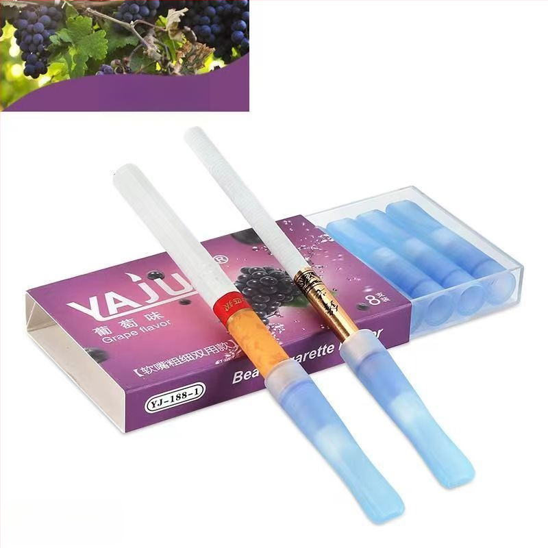 Yajue vienreizlietojamais daudzfunkcionālais augļu garšas pērlīšu cigarešu turētāja filtrs vīriešiem un sievietēm, augstas klases biezs un plāns divējāda lietojuma cigarešu turētāja filtrs vairumtirdzniecībā