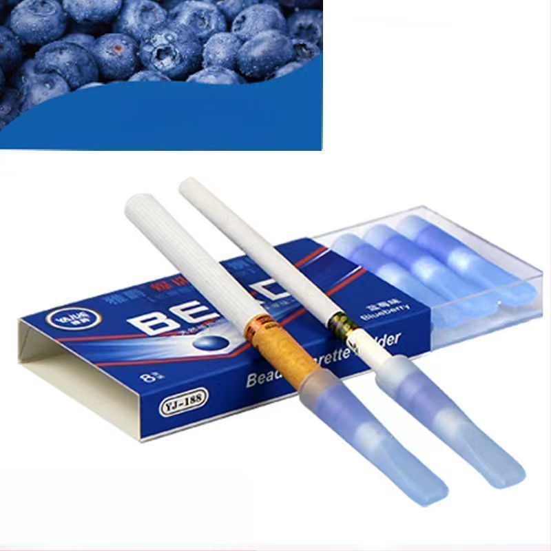 Yajue vienreizlietojamais daudzfunkcionālais augļu garšas pērlīšu cigarešu turētāja filtrs vīriešiem un sievietēm, augstas klases biezs un plāns divējāda lietojuma cigarešu turētāja filtrs vairumtirdzniecībā