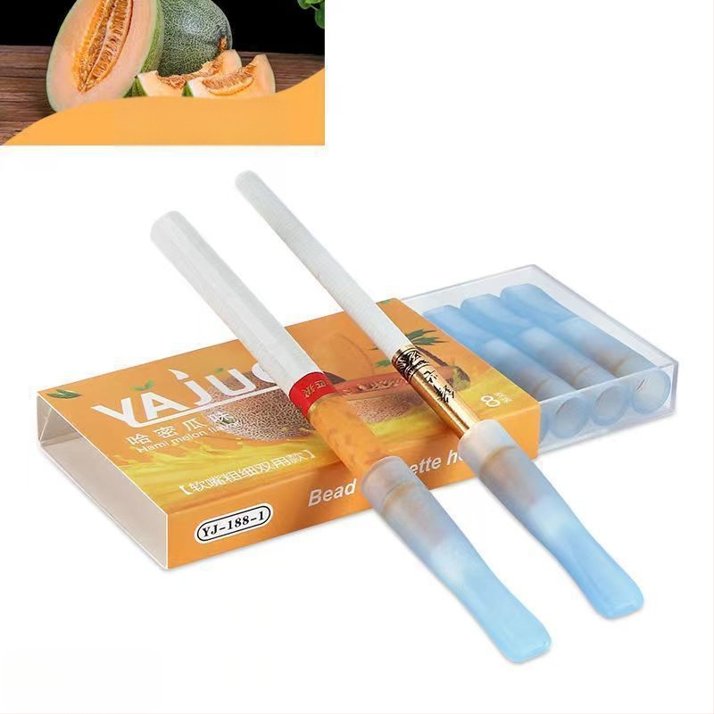 Yajue vienreizlietojamais daudzfunkcionālais augļu garšas pērlīšu cigarešu turētāja filtrs vīriešiem un sievietēm, augstas klases biezs un plāns divējāda lietojuma cigarešu turētāja filtrs vairumtirdzniecībā