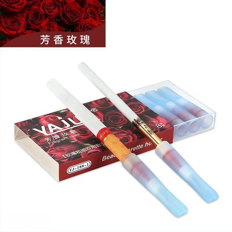 Yajue vienreizlietojamais daudzfunkcionālais augļu garšas pērlīšu cigarešu turētāja filtrs vīriešiem un sievietēm, augstas klases biezs un plāns divējāda lietojuma cigarešu turētāja filtrs vairumtirdzniecībā