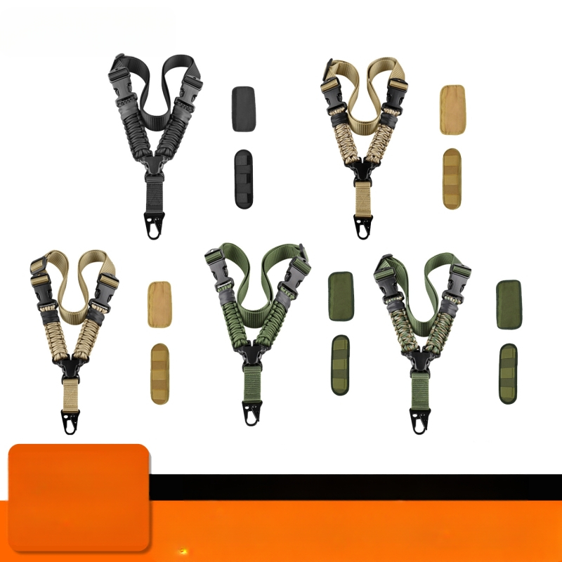 Διασυνοριακό, πολυλειτουργικό σχοινί όπλων με πλεκτό Paracord με κάθετο ιμάντα μονού σημείου, σε πωλήσεις σε αμερικανικό εμπόριο, για εξωτερικούς χώρους