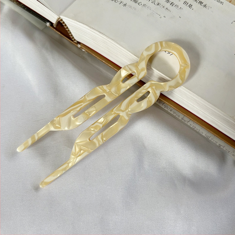 Naujas kiniškas acto rūgšties U formos plaukų segtukas, aukštos kokybės, pakaušio disko formos plaukų segtukas, galvos apdangalas, kamuoliukai, galva, antikvarinis Hanfu plaukų segtukas