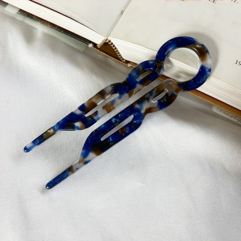 Naujas kiniškas acto rūgšties U formos plaukų segtukas, aukštos kokybės, pakaušio disko formos plaukų segtukas, galvos apdangalas, kamuoliukai, galva, antikvarinis Hanfu plaukų segtukas