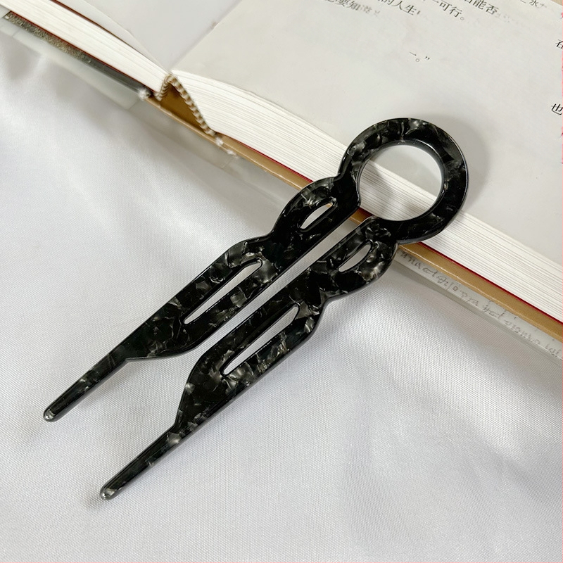 Naujas kiniškas acto rūgšties U formos plaukų segtukas, aukštos kokybės, pakaušio disko formos plaukų segtukas, galvos apdangalas, kamuoliukai, galva, antikvarinis Hanfu plaukų segtukas