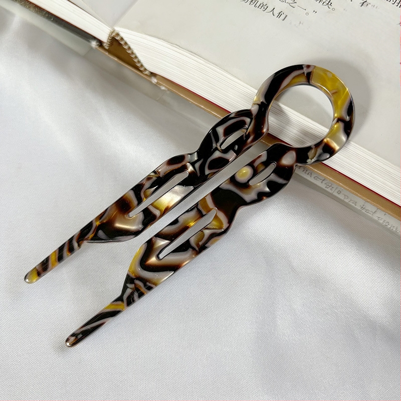 Naujas kiniškas acto rūgšties U formos plaukų segtukas, aukštos kokybės, pakaušio disko formos plaukų segtukas, galvos apdangalas, kamuoliukai, galva, antikvarinis Hanfu plaukų segtukas