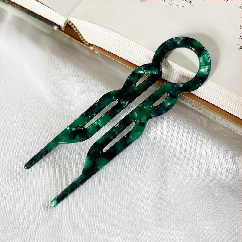 Naujas kiniškas acto rūgšties U formos plaukų segtukas, aukštos kokybės, pakaušio disko formos plaukų segtukas, galvos apdangalas, kamuoliukai, galva, antikvarinis Hanfu plaukų segtukas