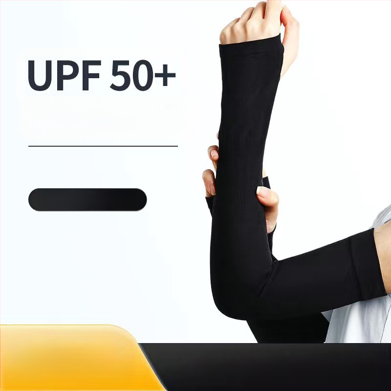 Jäävarrukad Meeste varrukad meestele ja naistele Suvised lahtised hingavad jahedad spordiväljakud Jääsiidist uued päikesekaitsevarrukad kohaletoimetamiseks