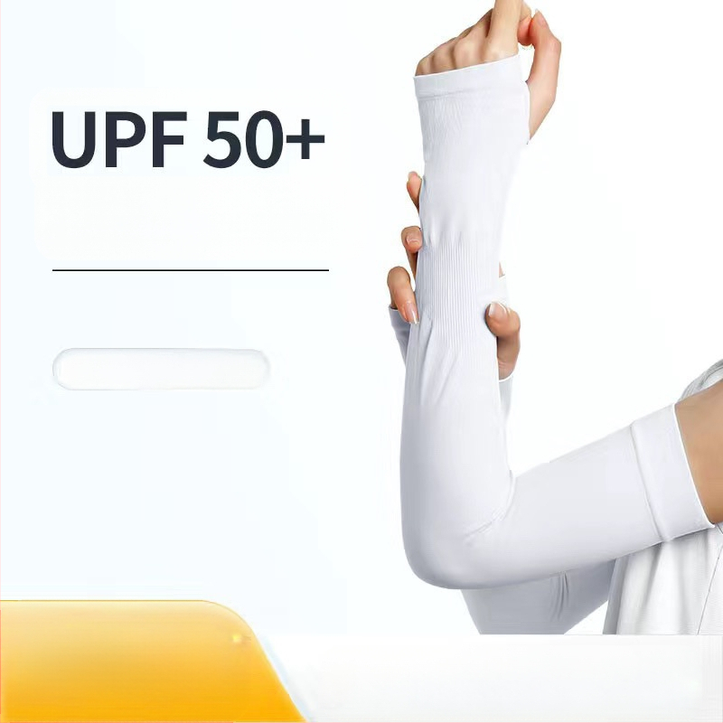 Jäävarrukad Meeste varrukad meestele ja naistele Suvised lahtised hingavad jahedad spordiväljakud Jääsiidist uued päikesekaitsevarrukad kohaletoimetamiseks