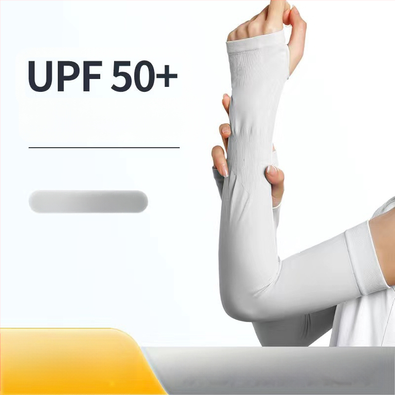 Jäävarrukad Meeste varrukad meestele ja naistele Suvised lahtised hingavad jahedad spordiväljakud Jääsiidist uued päikesekaitsevarrukad kohaletoimetamiseks