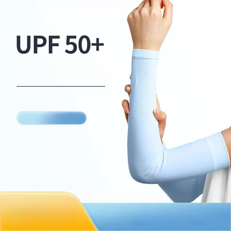 Jäävarrukad Meeste varrukad meestele ja naistele Suvised lahtised hingavad jahedad spordiväljakud Jääsiidist uued päikesekaitsevarrukad kohaletoimetamiseks