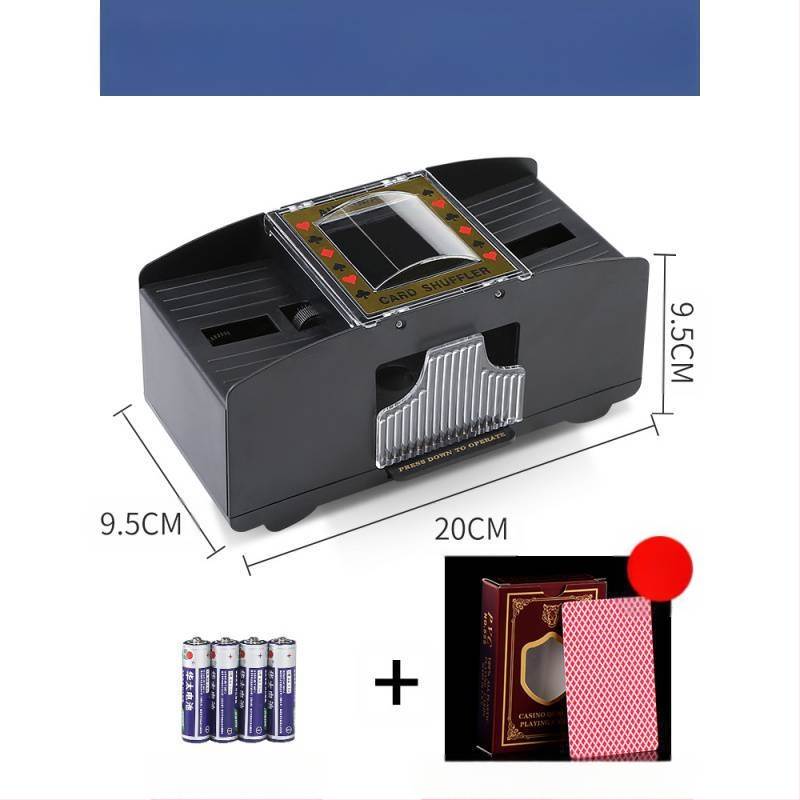 Kāršu jaukšanas mašīna, automātiska pokera karšu izsniegšanas mašīna, karšu jaukšanas mašīna, Teksasas pokers, elektriskā, pretkrāpšanās, vairāku pāru, mazgājama