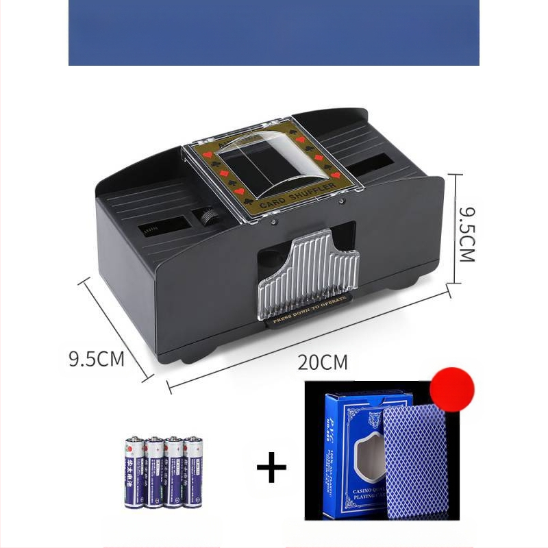 Kāršu jaukšanas mašīna, automātiska pokera karšu izsniegšanas mašīna, karšu jaukšanas mašīna, Teksasas pokers, elektriskā, pretkrāpšanās, vairāku pāru, mazgājama