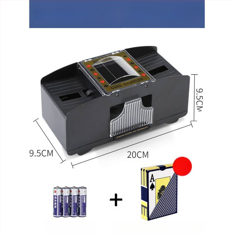 Kāršu jaukšanas mašīna, automātiska pokera karšu izsniegšanas mašīna, karšu jaukšanas mašīna, Teksasas pokers, elektriskā, pretkrāpšanās, vairāku pāru, mazgājama