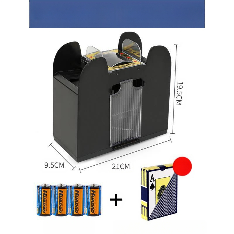Kāršu jaukšanas mašīna, automātiska pokera karšu izsniegšanas mašīna, karšu jaukšanas mašīna, Teksasas pokers, elektriskā, pretkrāpšanās, vairāku pāru, mazgājama