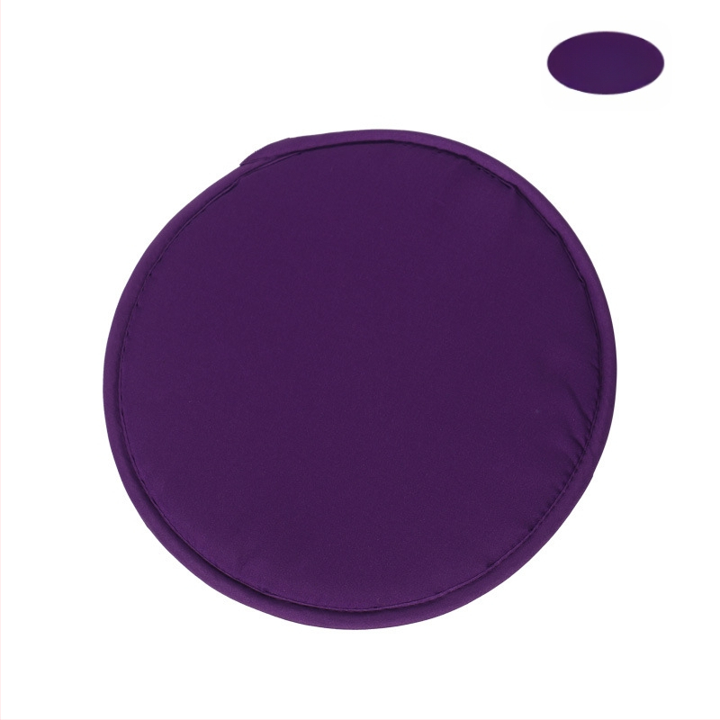 Majapidamises kasutatav lihtne kommivärvi ümmargune 30 cm padi paksendatud käsnaga ümmargune taburetipadi puhtast värvist kangast toolipadja täpphulgimüük