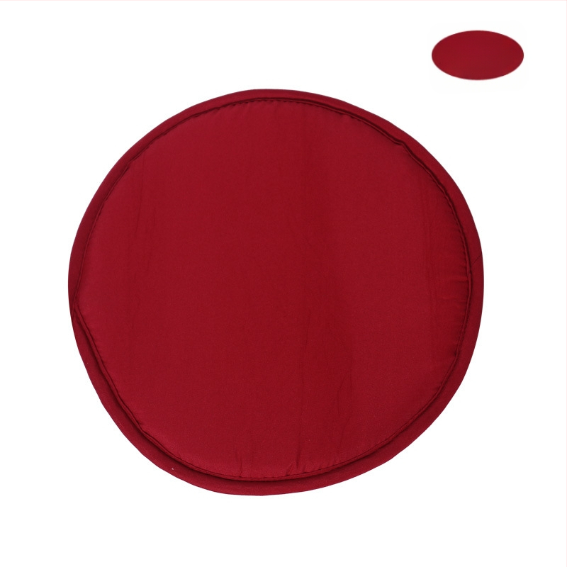 Majapidamises kasutatav lihtne kommivärvi ümmargune 30 cm padi paksendatud käsnaga ümmargune taburetipadi puhtast värvist kangast toolipadja täpphulgimüük